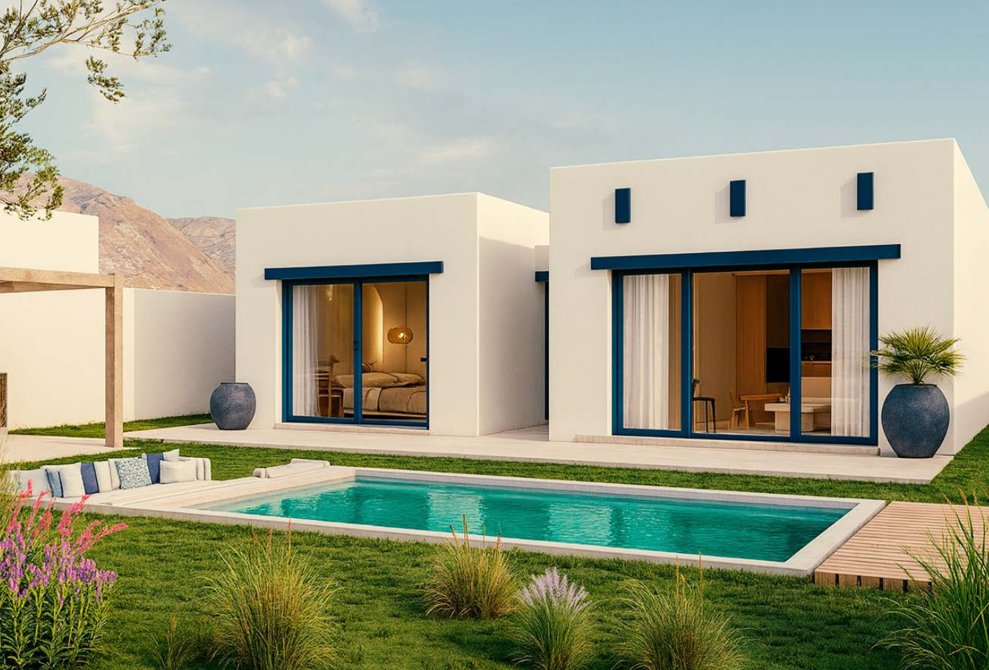 One-bedroom farmhouse at Olive Farms Jebel Sifah