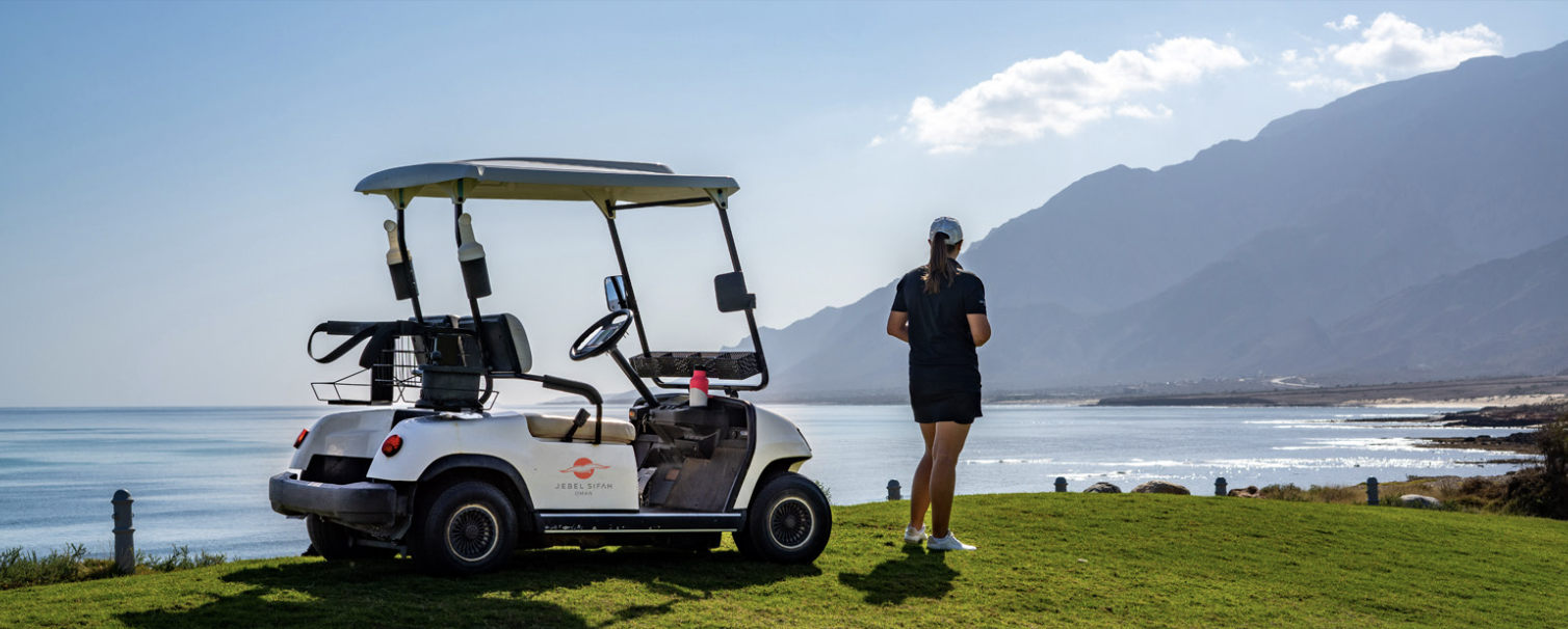 Golf lifestyle at Jebel Sifah Oman