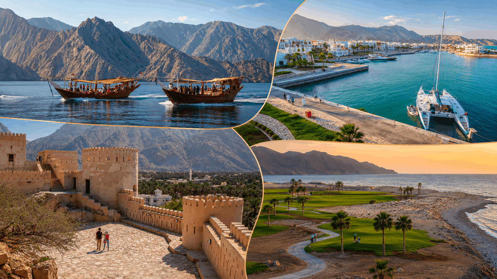 Jebel Sifah coastal destination in Oman